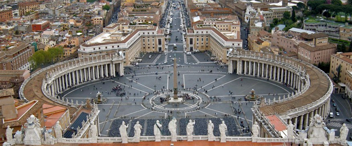 Plaza de San Pedro del Vaticano