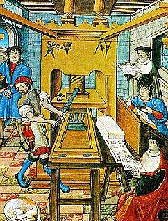 Imprenta del siglo XV