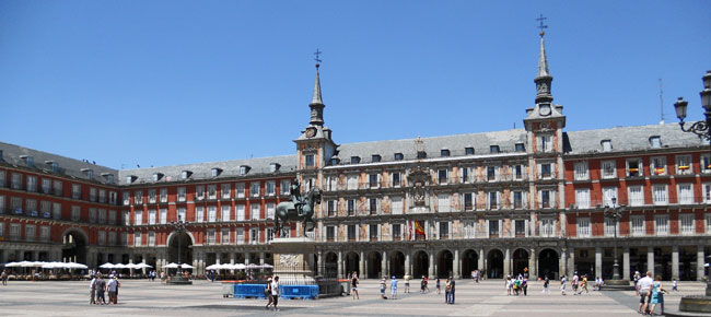 Plaza mayor, Madrid Plaza mayor, Madrid