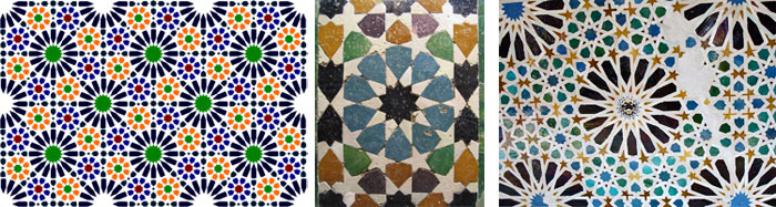 Mosaicos nazaríes Mosaicos nazaríes