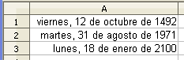 formato fechas formato fechas