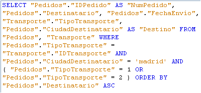 vista sql