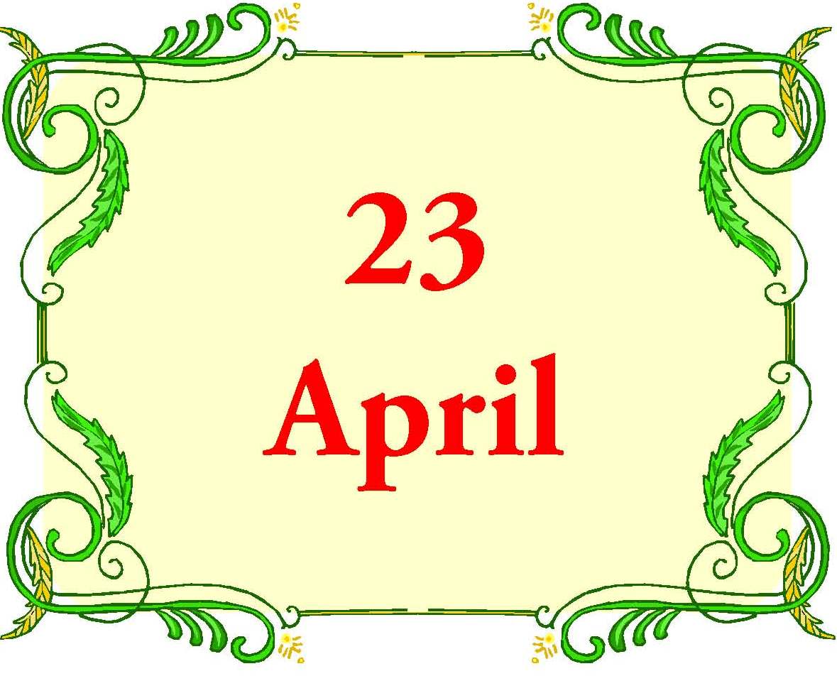 April 23