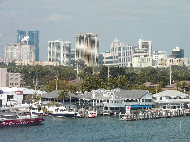 Fort Lauderdale Skyline.