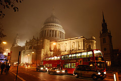 Saint Paul's in the fog.