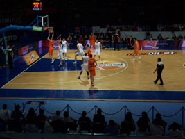 Partido de baloncesto