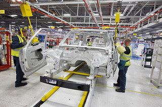 División del trabajo en la fabricación de coches