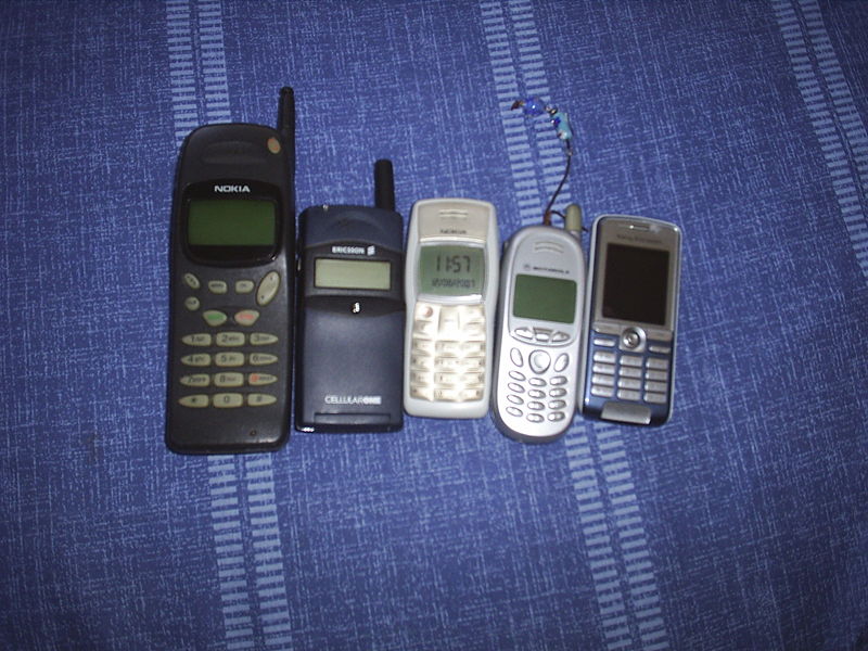 Evolución de los teléfonos móviles